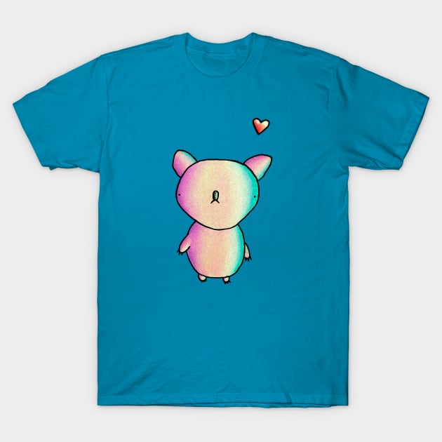 Cotton Candy Koala T-Shirt by samarrrt